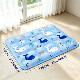 Only Self Pickup---CF6090s Underwater World Pet Cooling Mat (Option: HDSJ3XLBLUE)