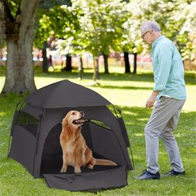 Pop Up Dog Tent / Pet Camping Tent ( Amazon Shipping)(Prohibited by WalMart) (Option: Default title)