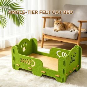 Only Self Pickup---Single Cat Bed (Option: Greed)