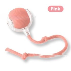 Cat Toy Self-Hi Funny Cat Rolling Ball Pets Relief Toy Pet Products (Option: Pink)