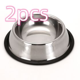 Classic Stainless Steel Bowls (Option: 30 Cm 2pcs)