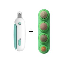 Catnip Ball Self-Hi Toy Supplies (Option: Set)