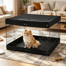 Dog House with Space-Saving for Outdoor (Option: Default title)
