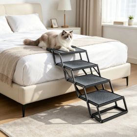 Pet Stairs with Adjustable Height for Outdoor (Option: Default title)