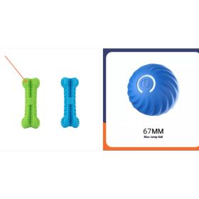 Pet Dog Rubber Ball Toys For Dogs Resistance To Bite Dog Chew Toys Puppy Pets Dogs Training Products (Option: Set1)