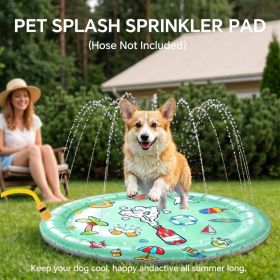 Only Self Pickup---Summer Celebration Fountain Pet Fountain Pad (Option: Green)