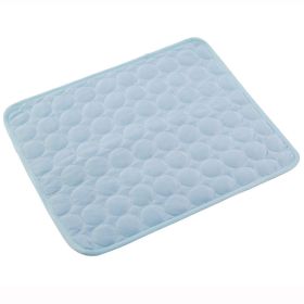 Dog Cooling Mat Summer Pets Cold Bed Extra Large For Small Big Dogs Pet Accessories Cat Durable Blanket Sofa Cat Ice Pad Blanket Pet Products (Option: Light Blue-2XL150*100cm)